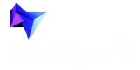 A vibrant dashboard of the LeadSpare AI-powered CRM showing sales analytics.